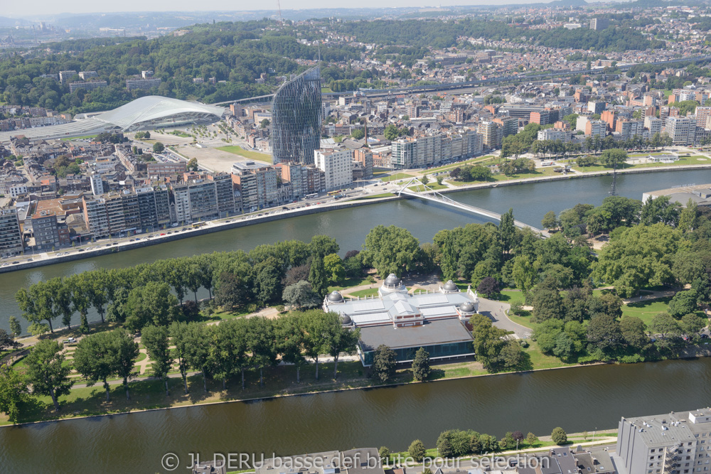 Liège - passerelle sur la Meuse